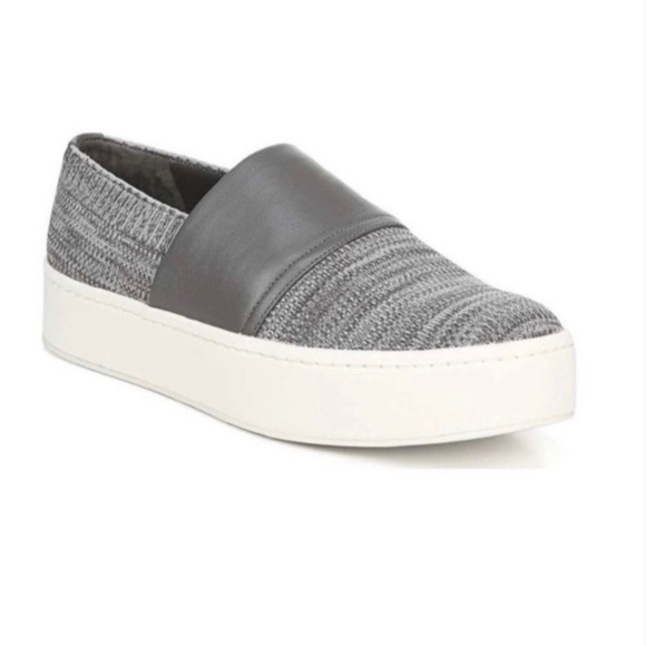 NIB $450 TWO PAIRS of Vince Ward Knit Slip-On Platform Sneakers in size 6.5! - Picture 5 of 14